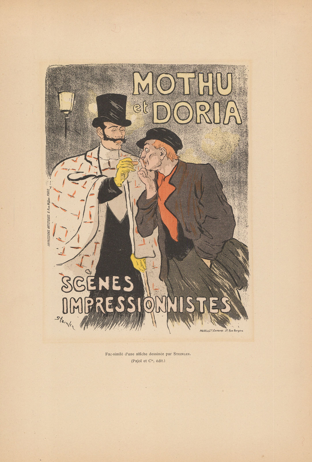 Jules Cheret, Mothu et Doria, 1896 c.