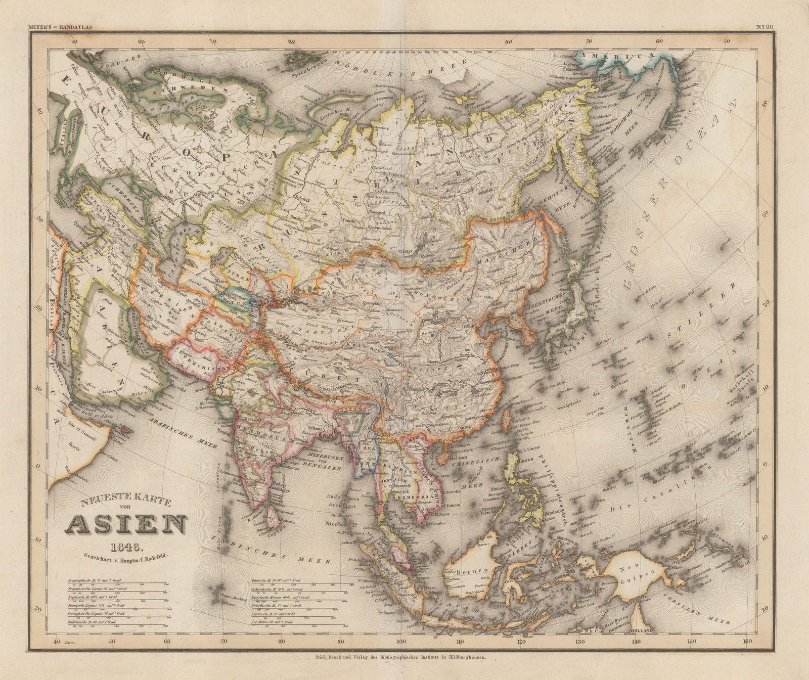 Joseph Meyer, Asia, 1846