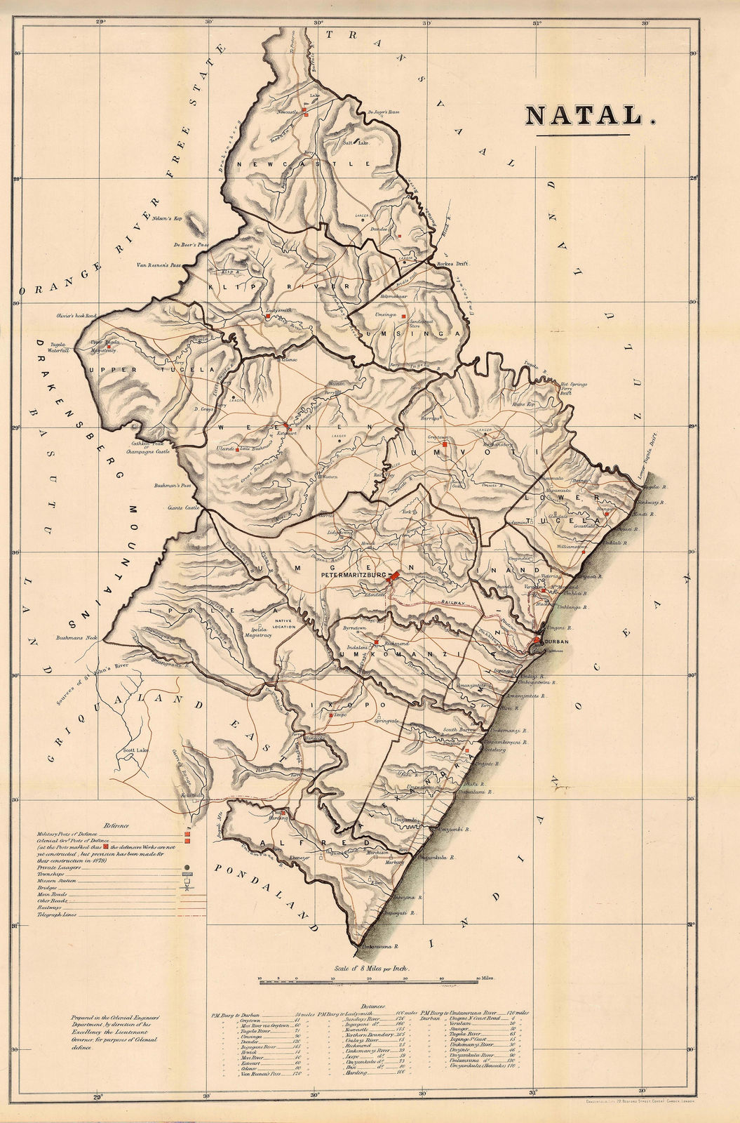 Frederick Dangerfield & Co., Natal, 1880 c.