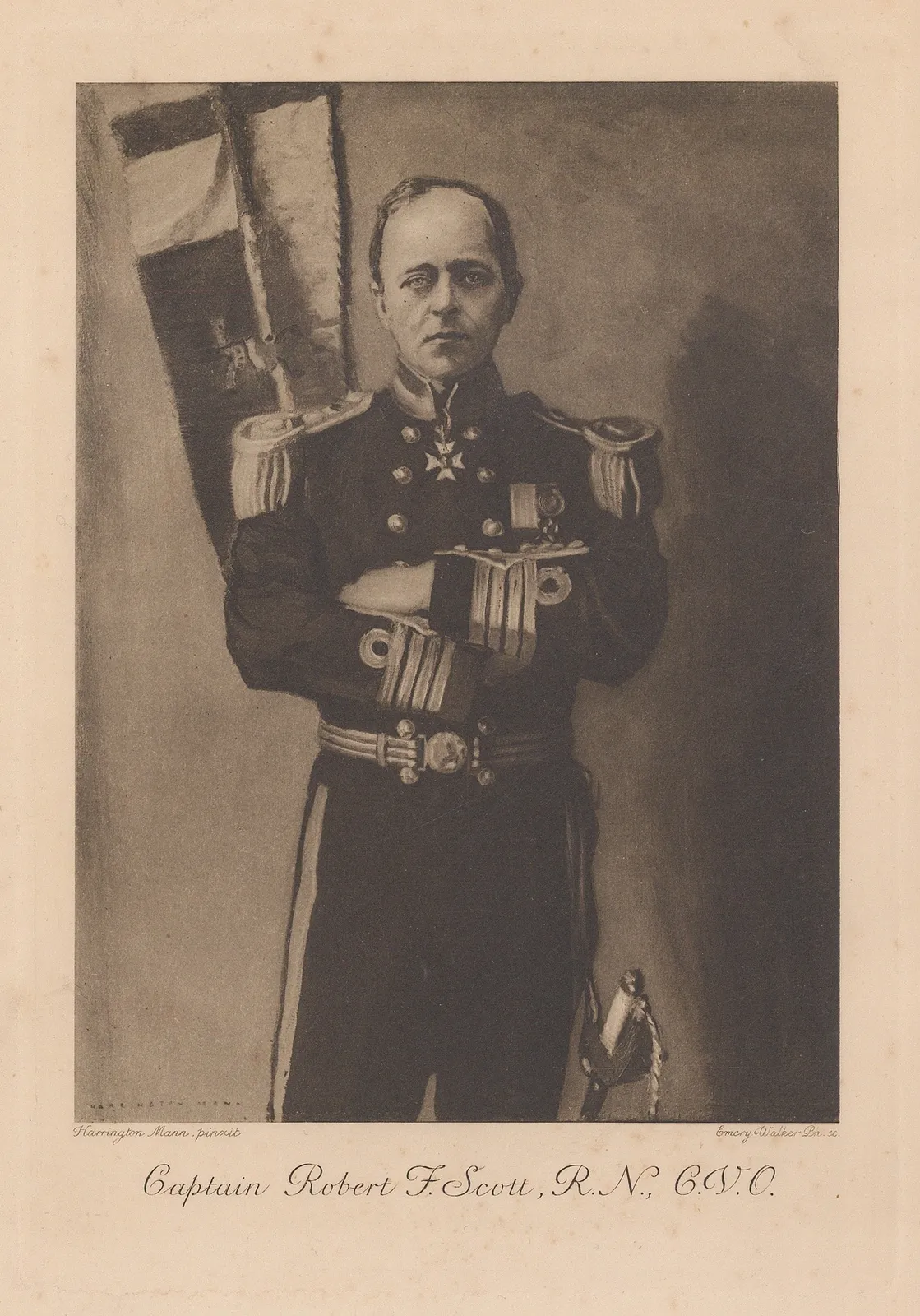 Leonard Huxley, Antarctic - Captain Robert Scott, 1913