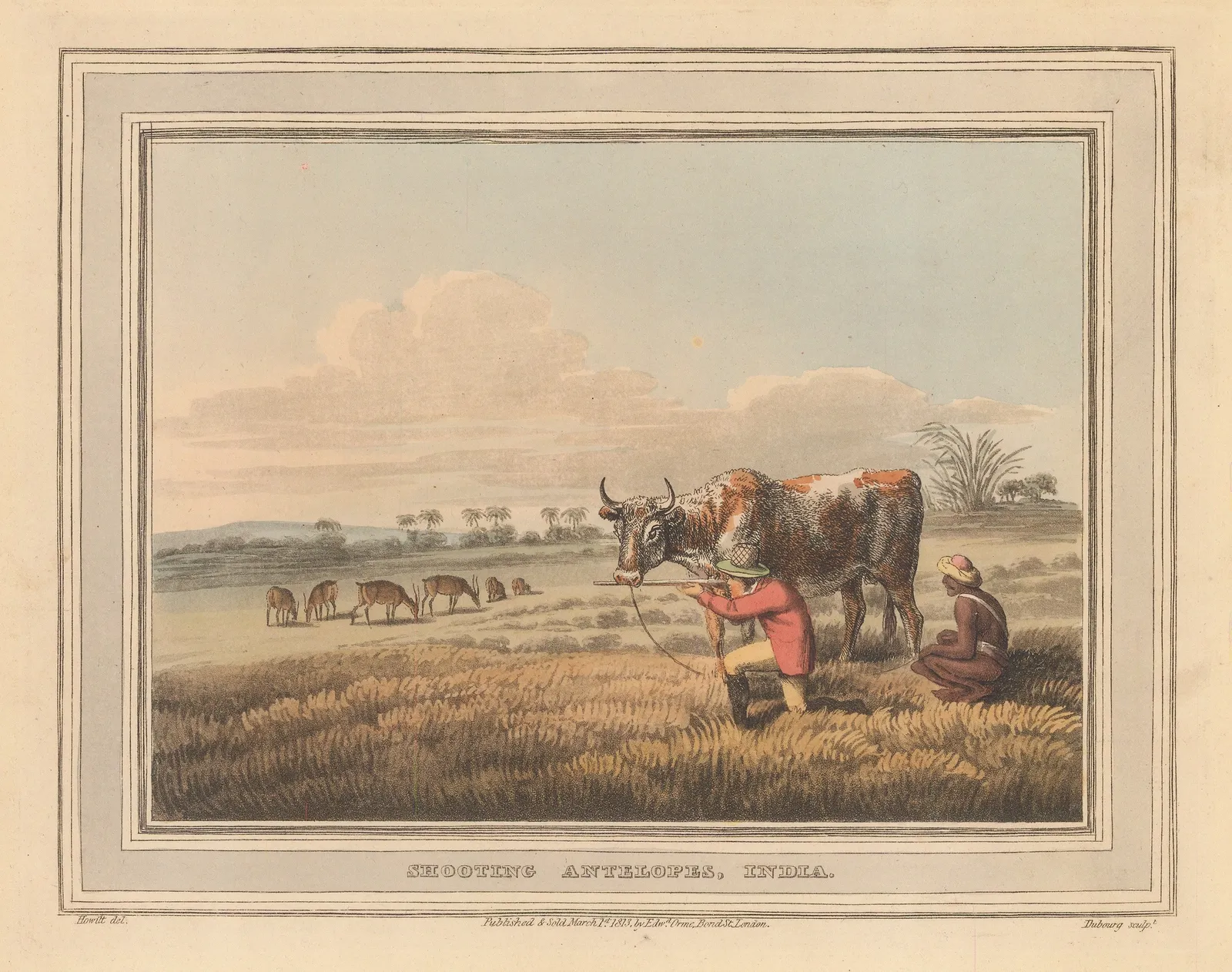 Edward Orme, Shooting - India, 1813