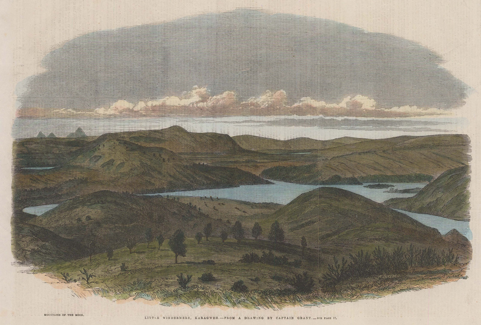 Illustrated London News (ILN), Tanzania - Lake Lwelo, 1863