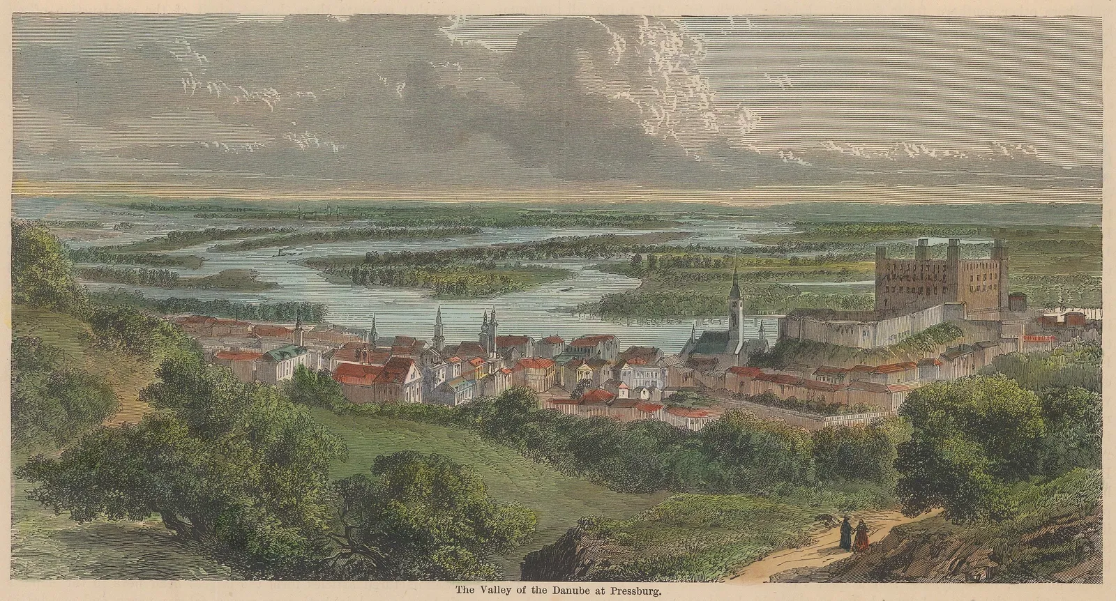 Illustrated London News (ILN), Slovakia - Bratislava (Pressburg), 1870 c.