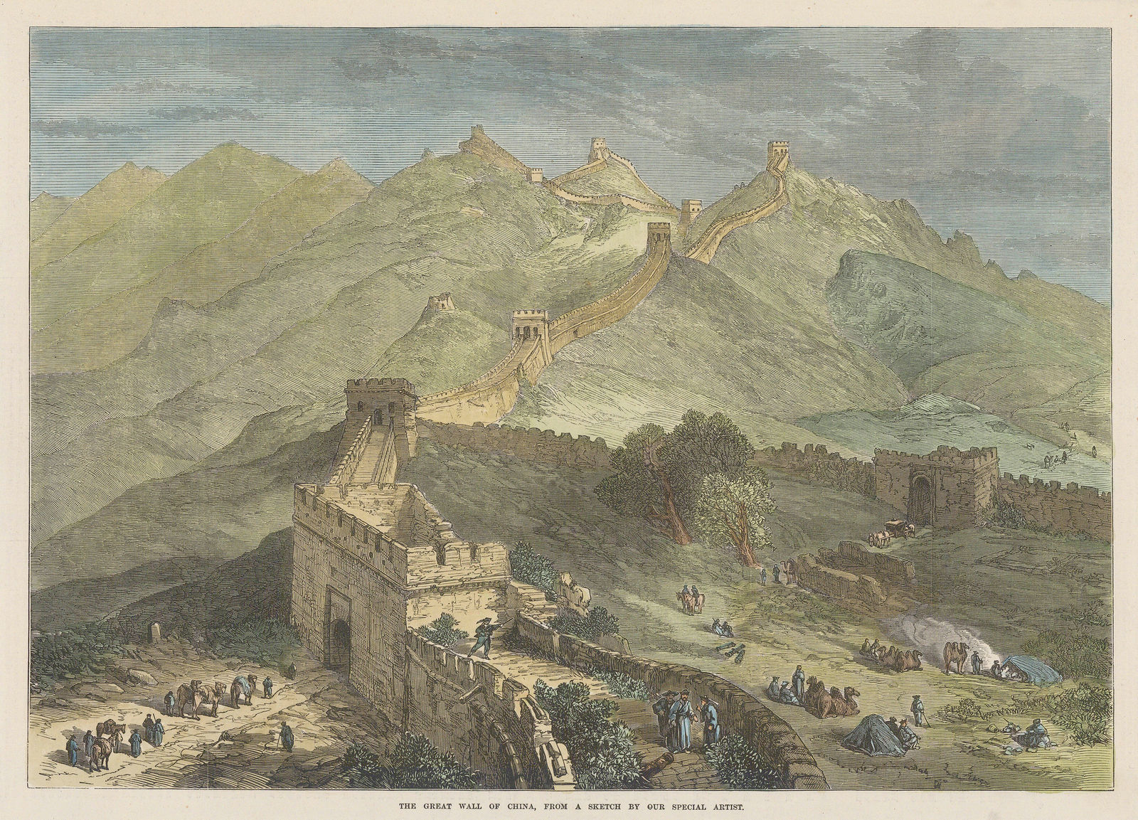 Illustrated London News (ILN), China - Great Wall of China, 1873