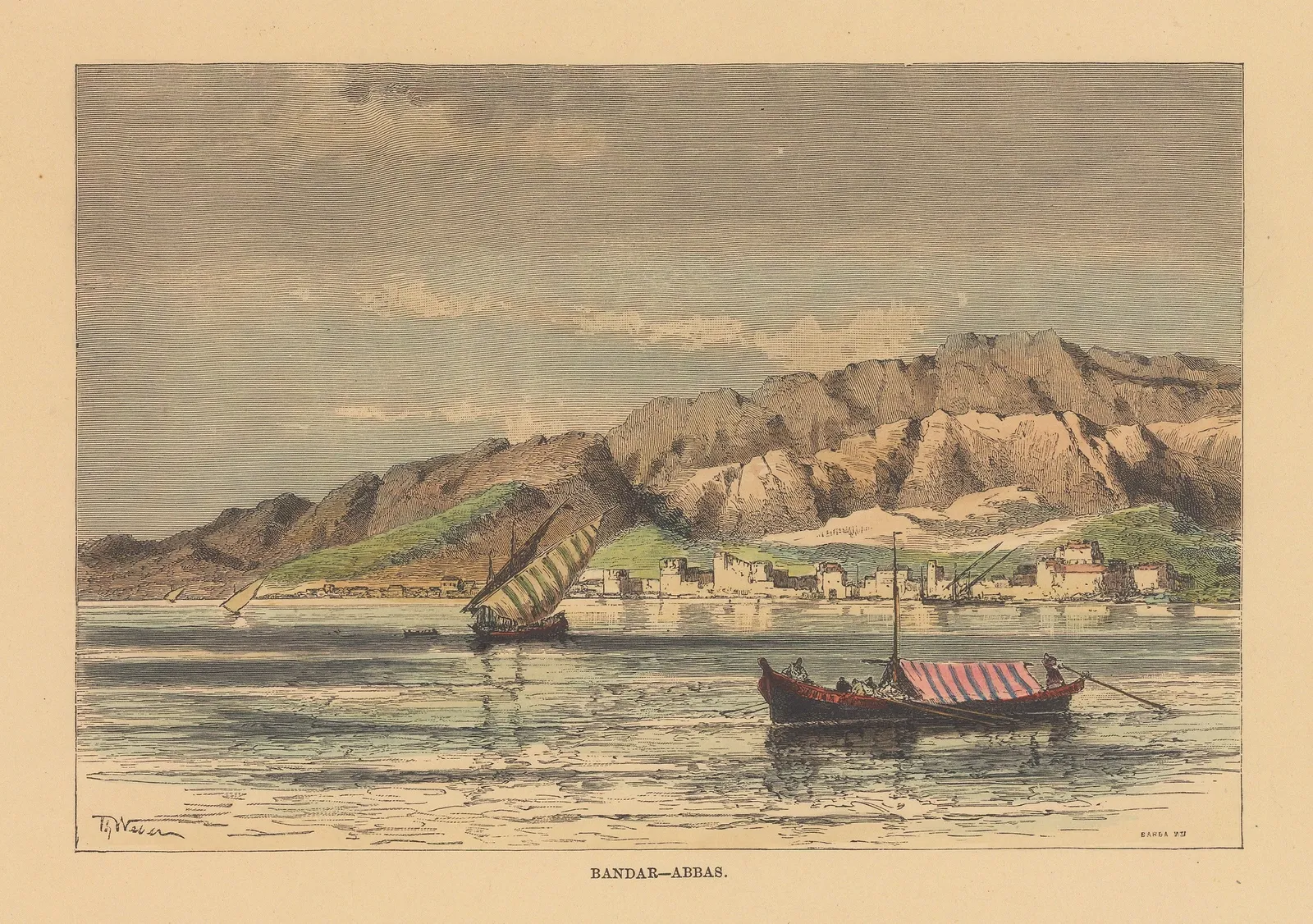 Jean Jacques Élisée Reclus, Iran - Bandar Abbas, 1894