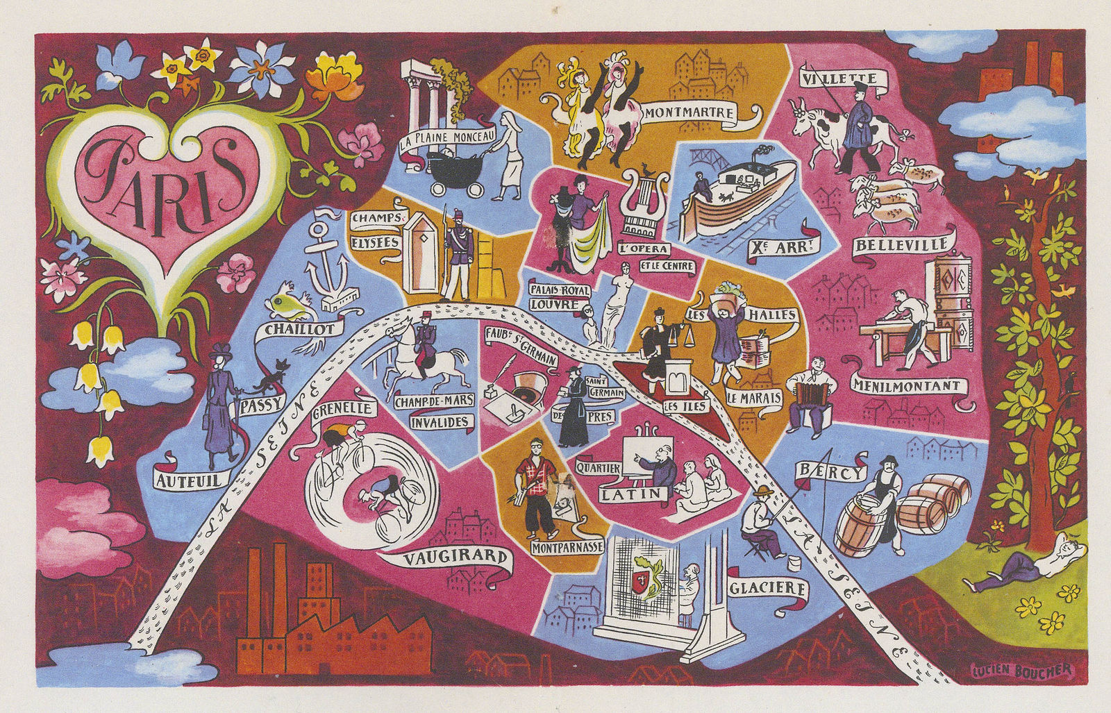 Lucien Boucher, Paris, 1949