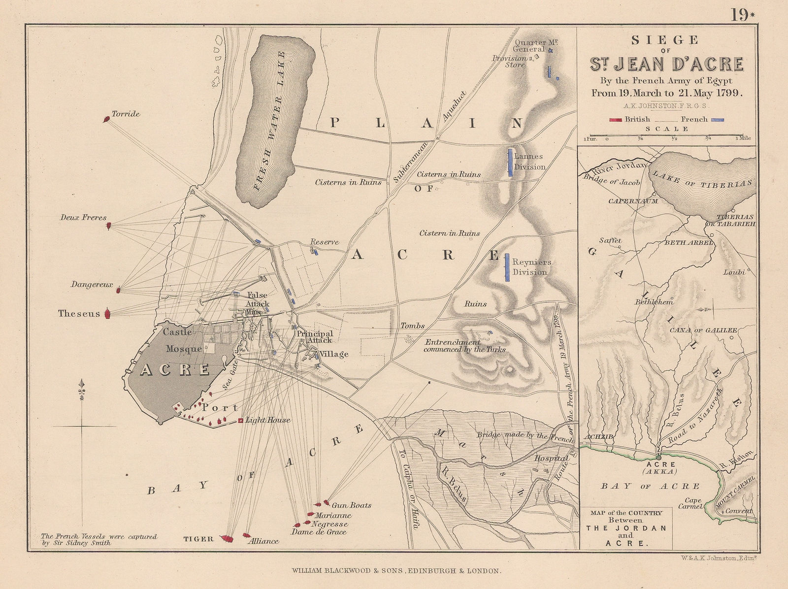 Sir Archibald Alison, Siege of St. Jean d'Acre, 1855