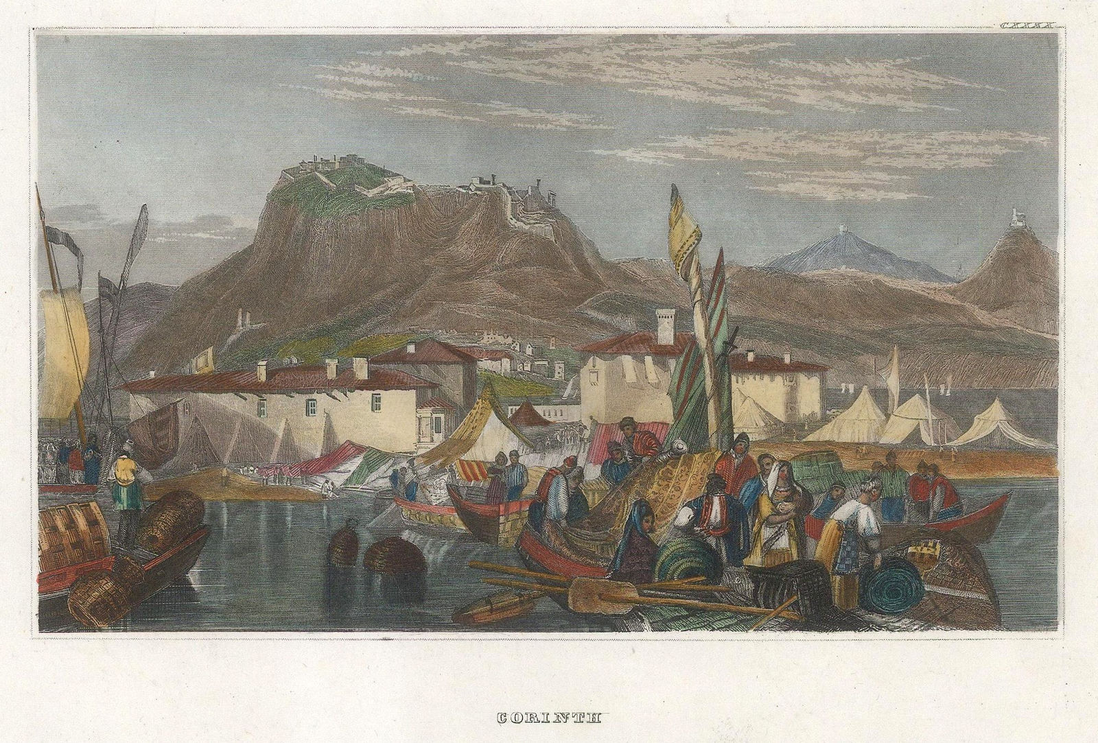 Hermann Meyer, Greece - Corinth, 1836