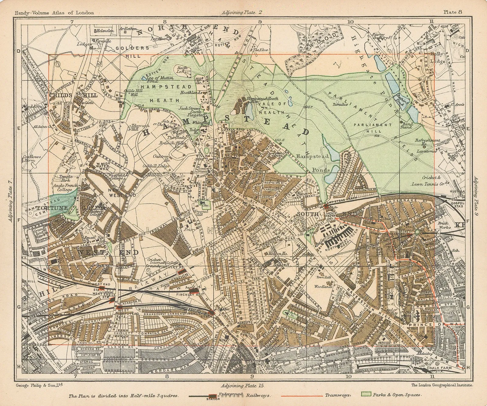 George Philip & Son Ltd., Hampstead, 1904