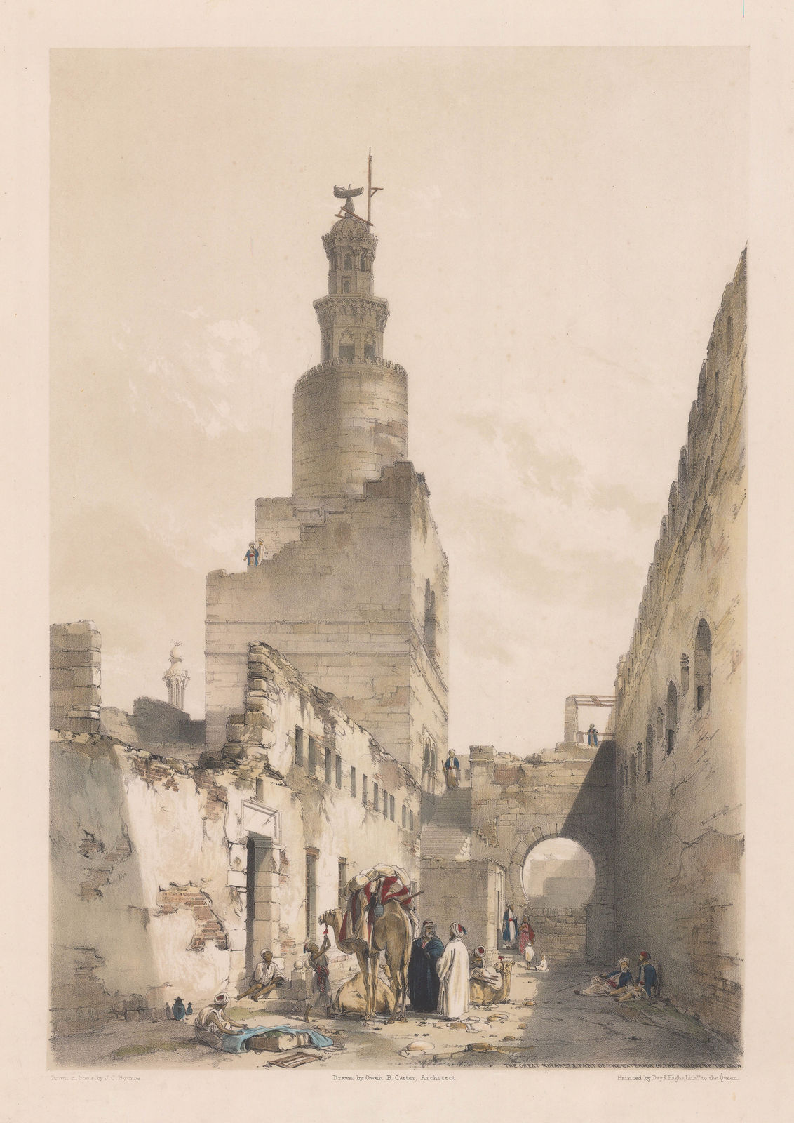 Robert Hay, Egypt - Cairo, Tooloon, 1840
