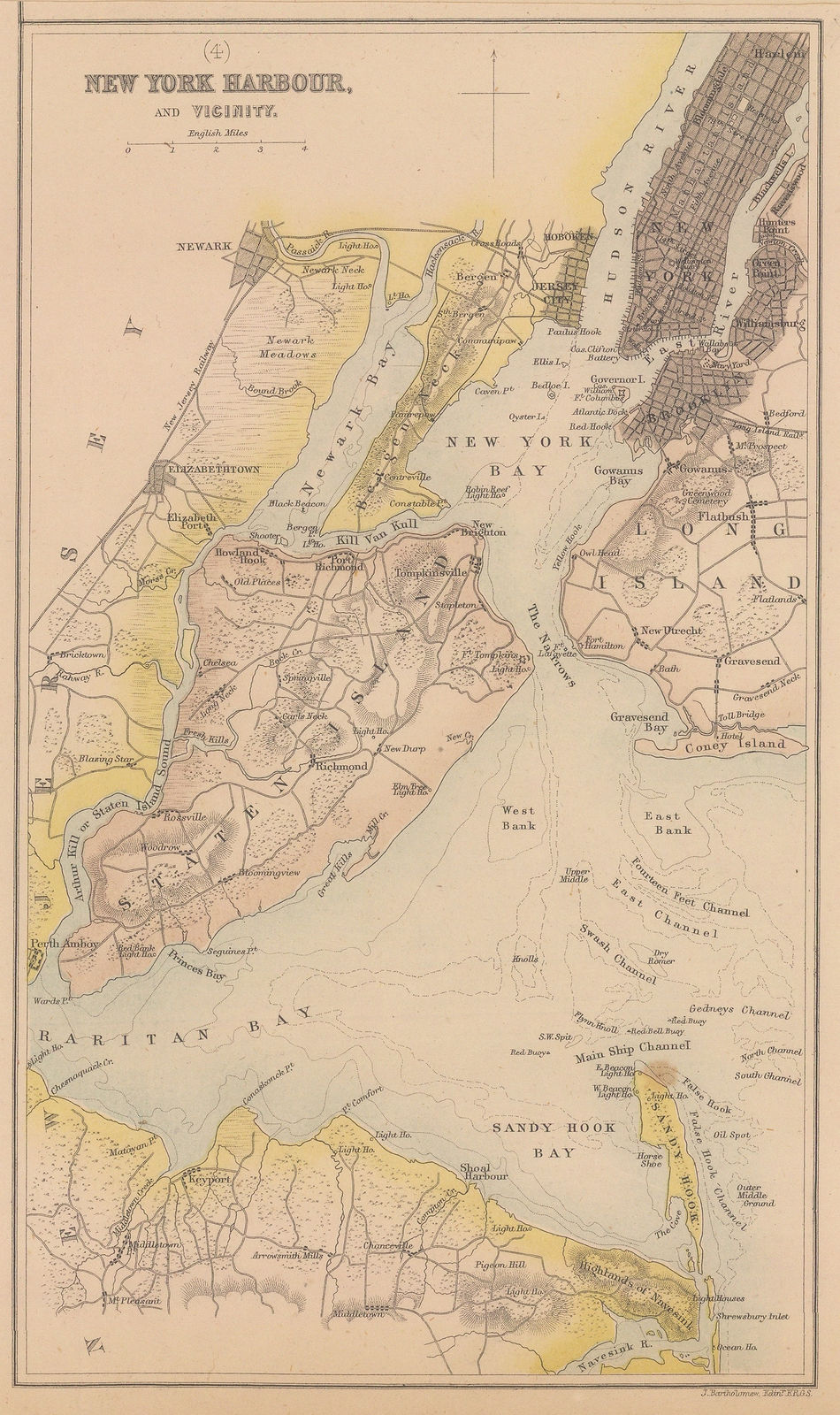 Archibald Fullarton, New York Harbour and Vicinity, 1860 c.