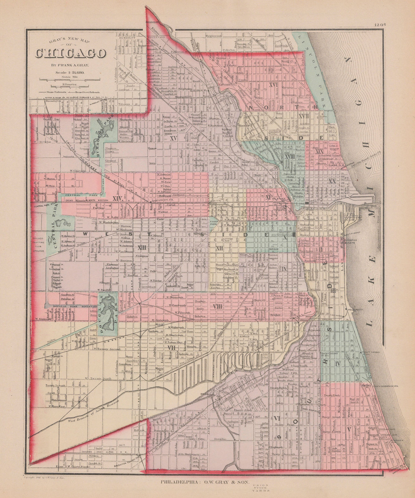 O.W. Gray & Son, Chicago, 1881
