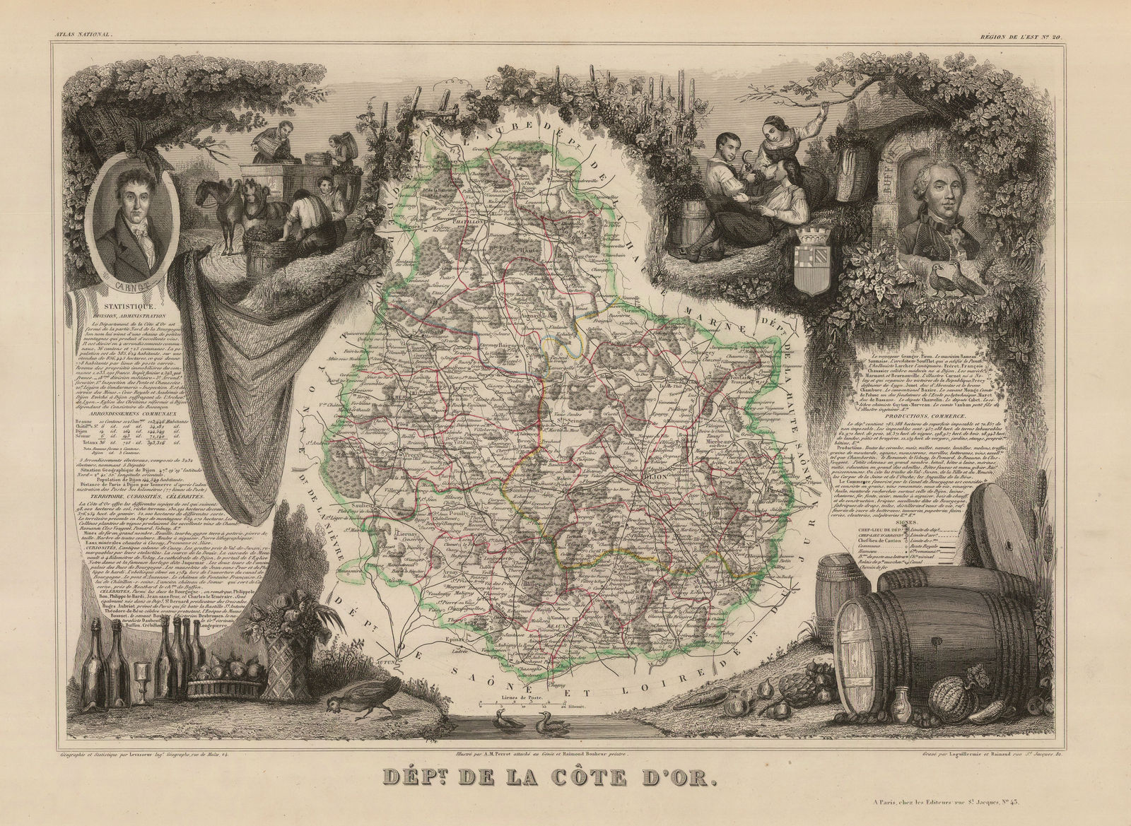 Victor Levasseur, Côte-d'Or, 1847