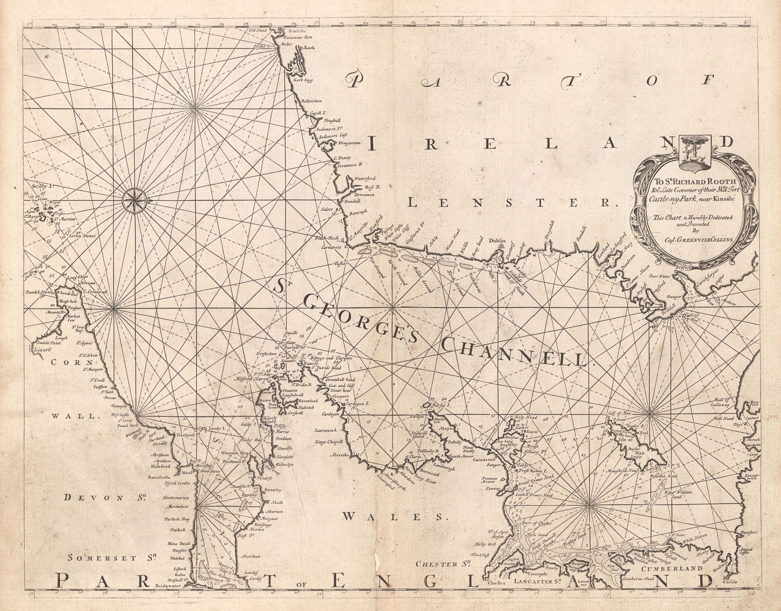 Capt. Greenvile Collins, St. George's Channel, 1785