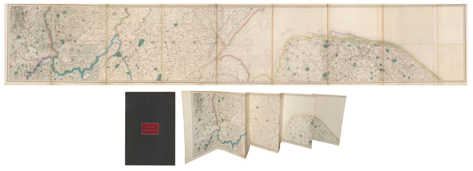 Ordnance Survey, England - Lincolnshire, Nottinghamshire & Norfolk, 1864