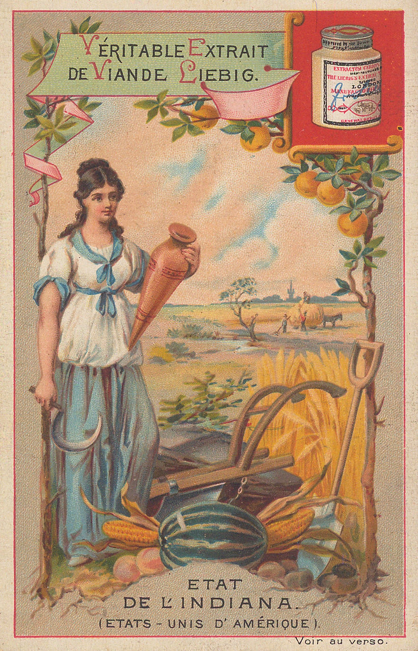 Liebig's Extract, Indiana - Tradecard, 1900 c.