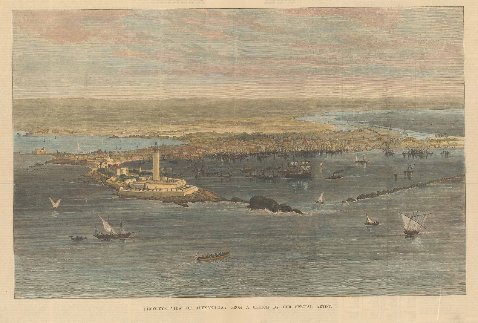 Illustrated London News (ILN), Egypt - Alexandria, 1882