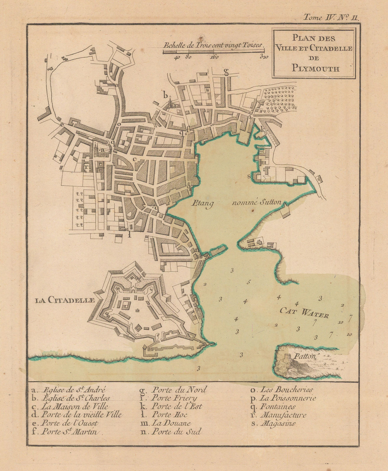 Jacques-Nicolas Bellin, Plymouth, 1764