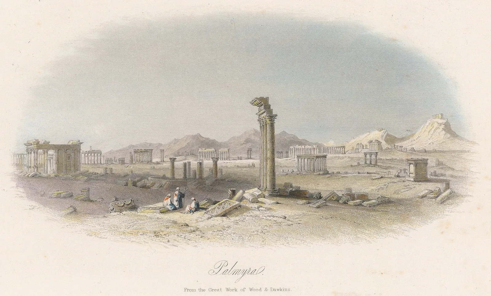 George Virtue, Syria - Palmyra, 1840 c.