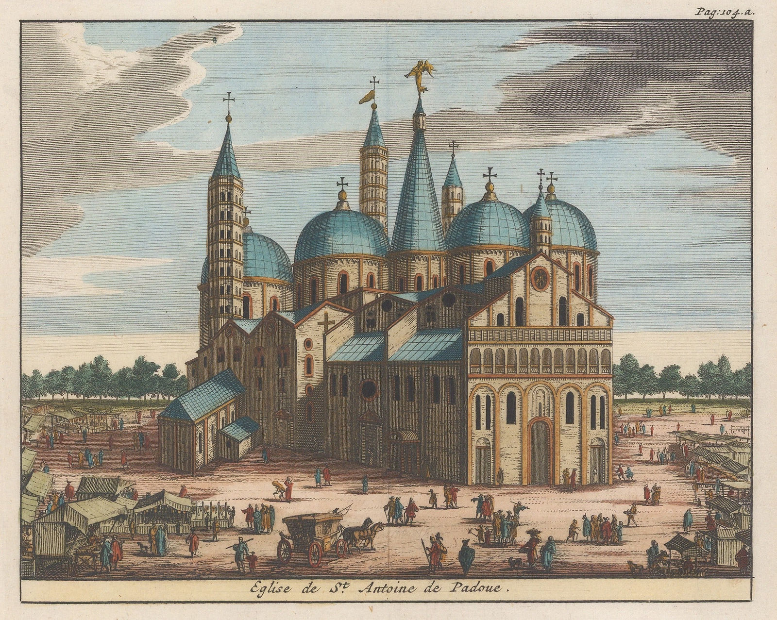 Pieter Van der Aa, Italy - Padua, 1727