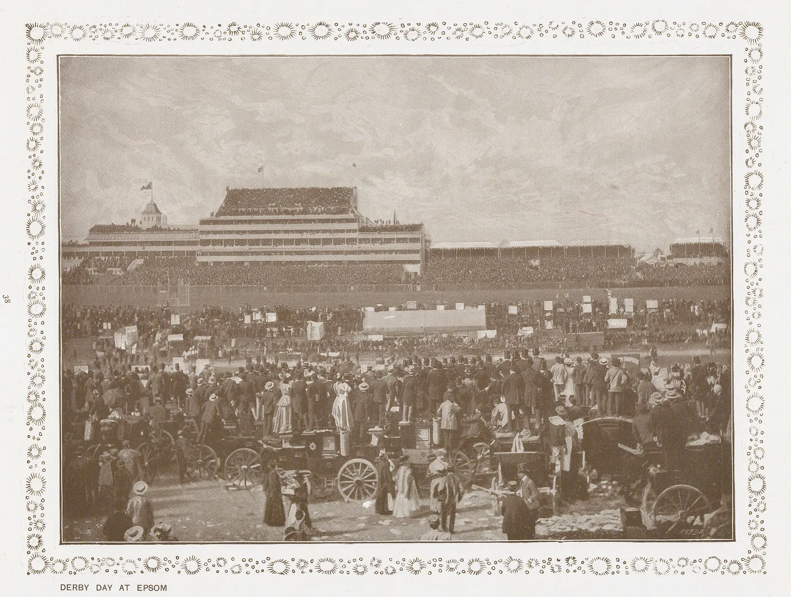Cassell & Co., Horse Racing - Epsom Derby, 1906