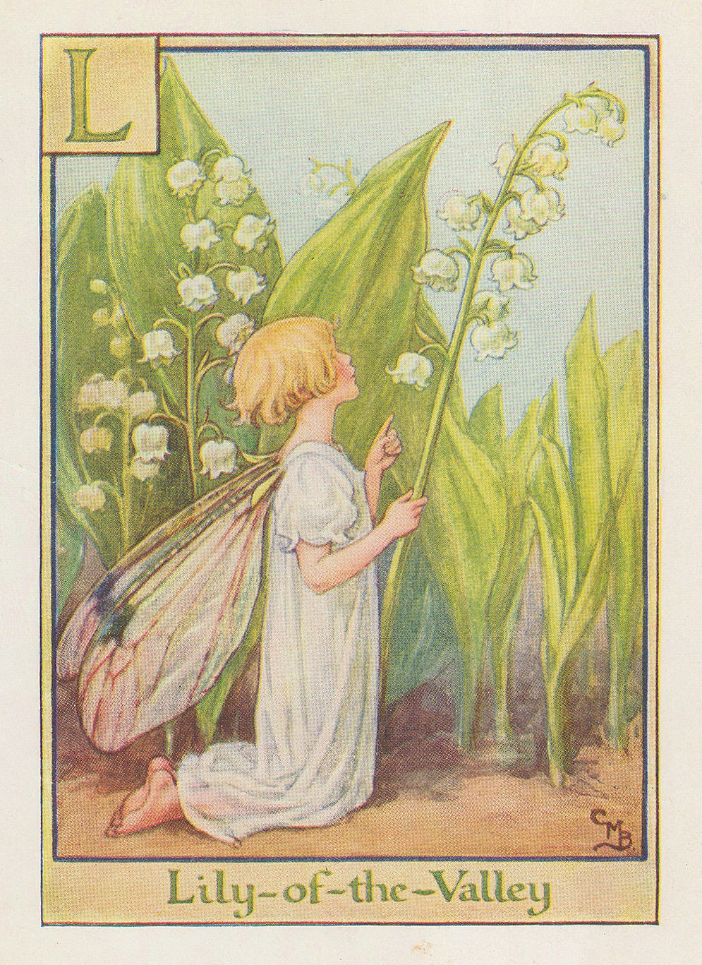 Cicely Mary Barker, Fairies - Lily-of-the-Valley Fairy, 1934