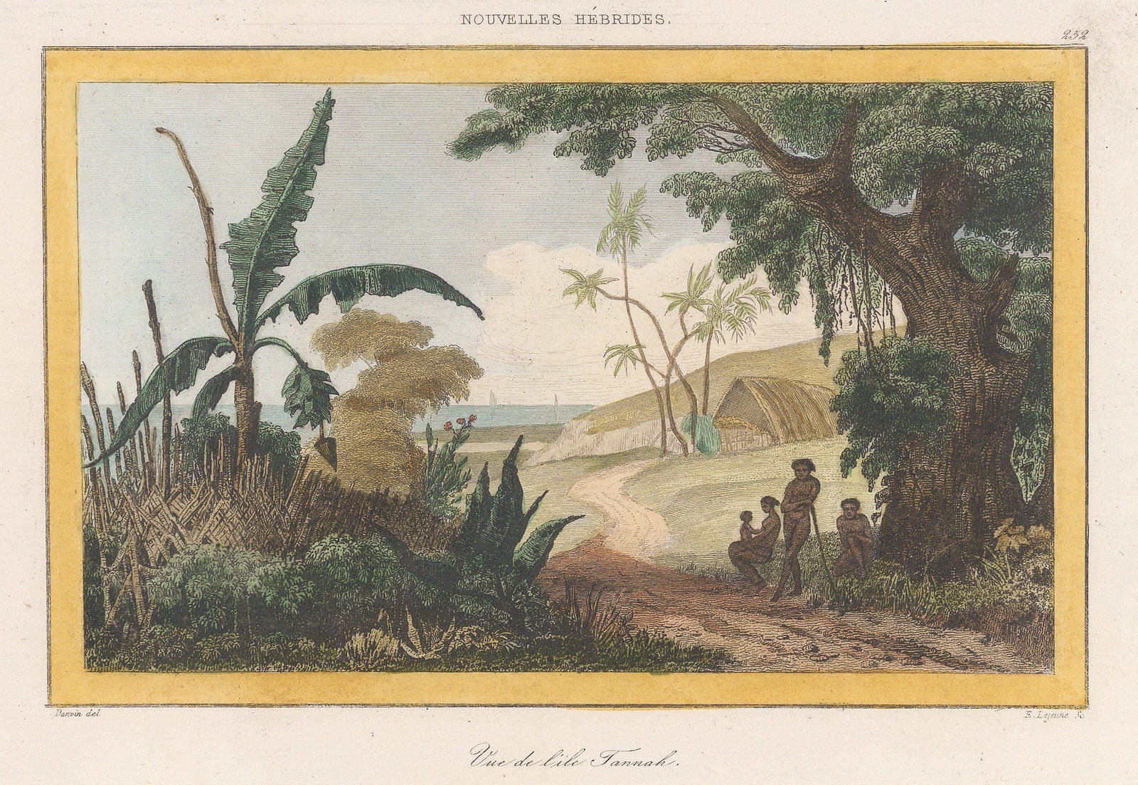Louis Domeny de Rienzi, Vanuatu - Tanna Island, 1837