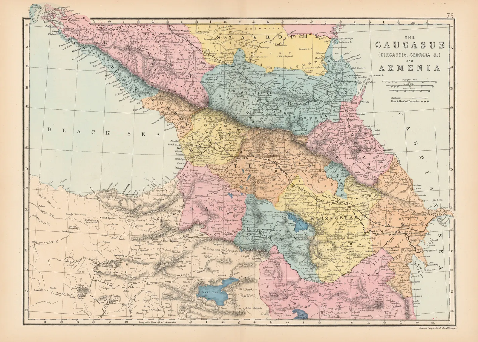 George W. Bacon, The Caucasus, 1885 (c.)