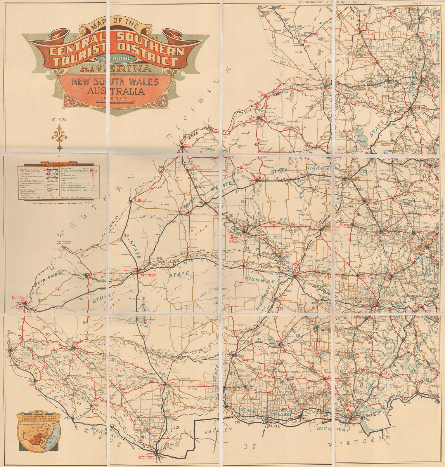 Dept. of Lands, South central New South Wales, 1940