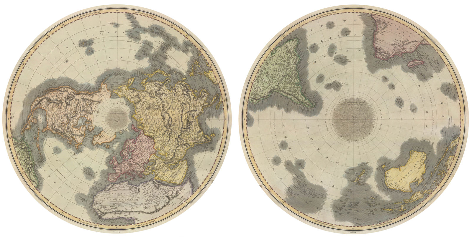 John Thomson, Northern and Southern Hemispheres, 1820 c.