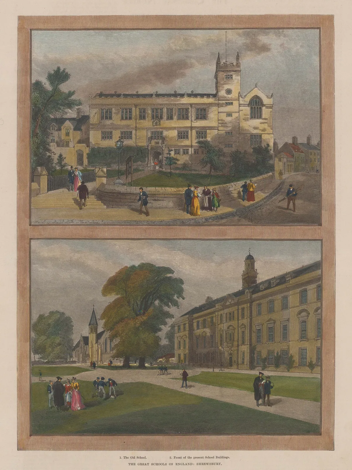 Illustrated London News (ILN), Shrewsbury School, 1896