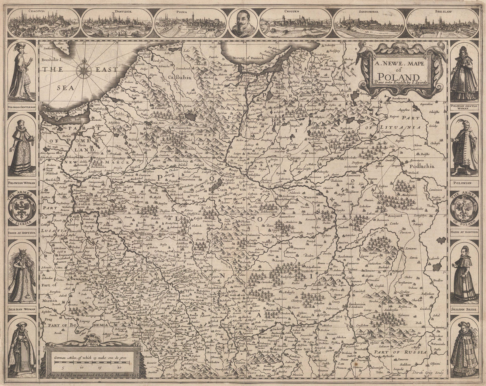John Speed, Poland, 1627