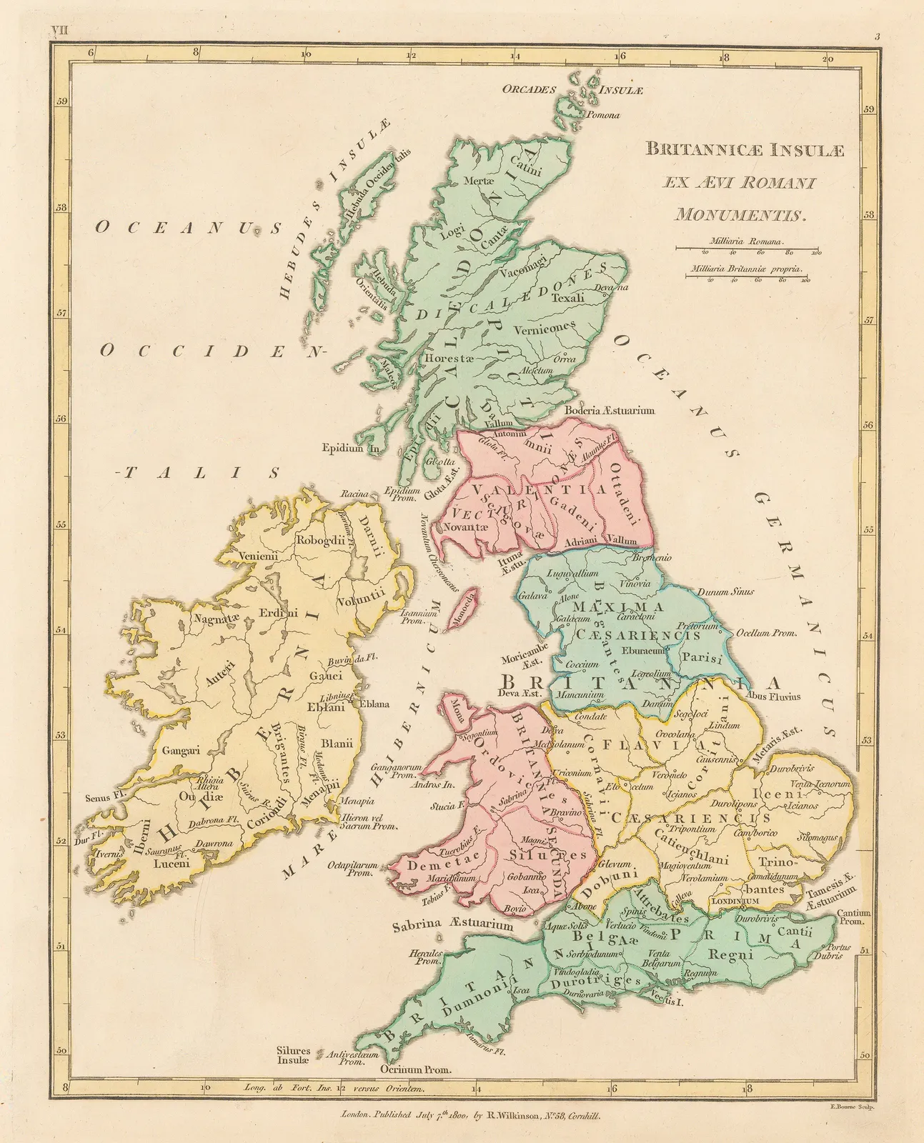 Robert Wilkinson, Roman Britain, 1800