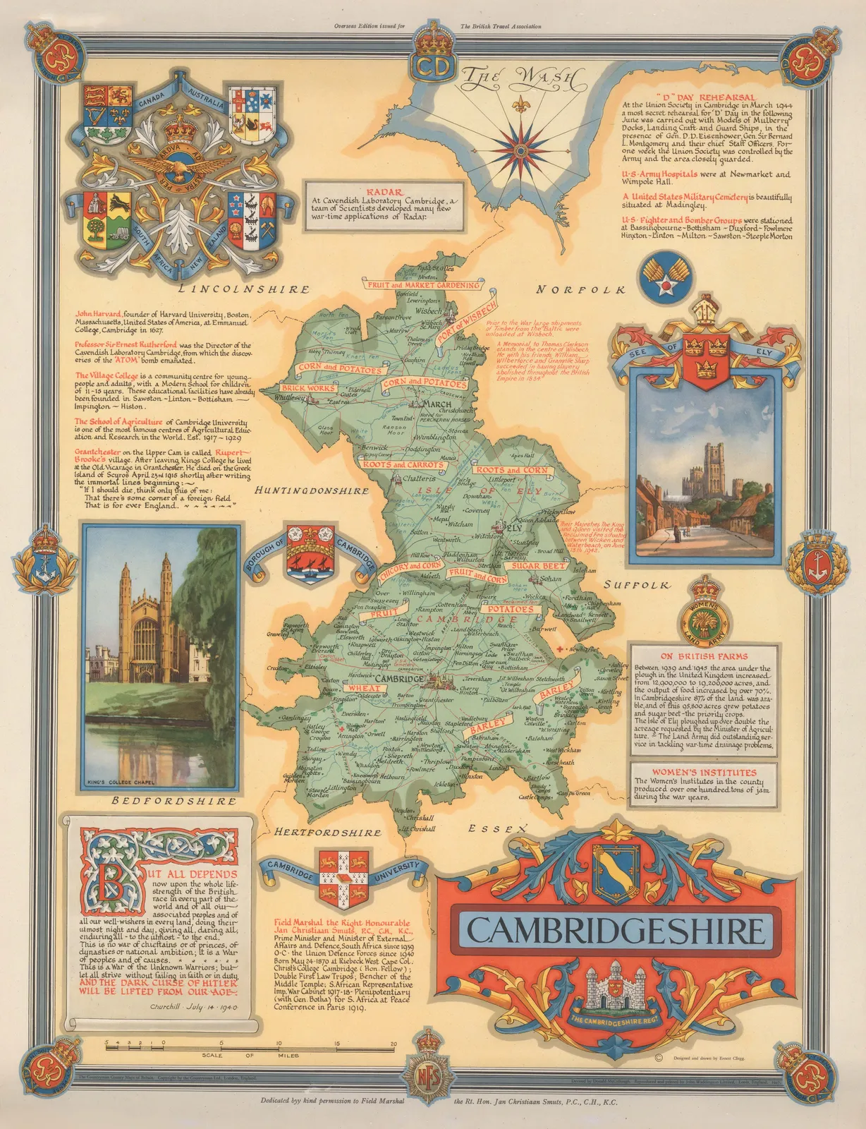 Ernest Clegg, Cambridgeshire, 1947