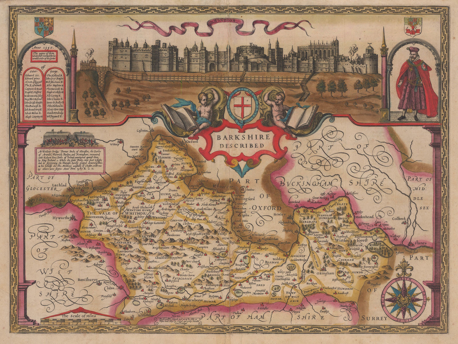 John Speed, Barkshire Described, 1616