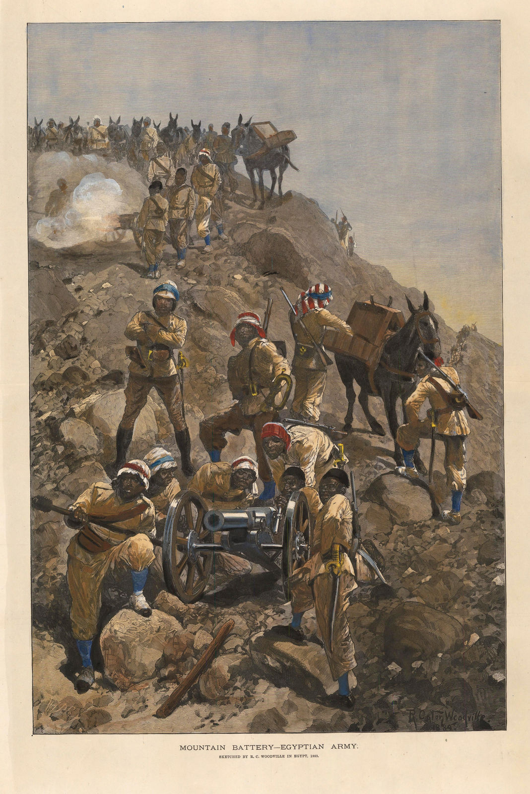 Illustrated London News (ILN), British Army - British Overseas, Egyptian Army, 1884