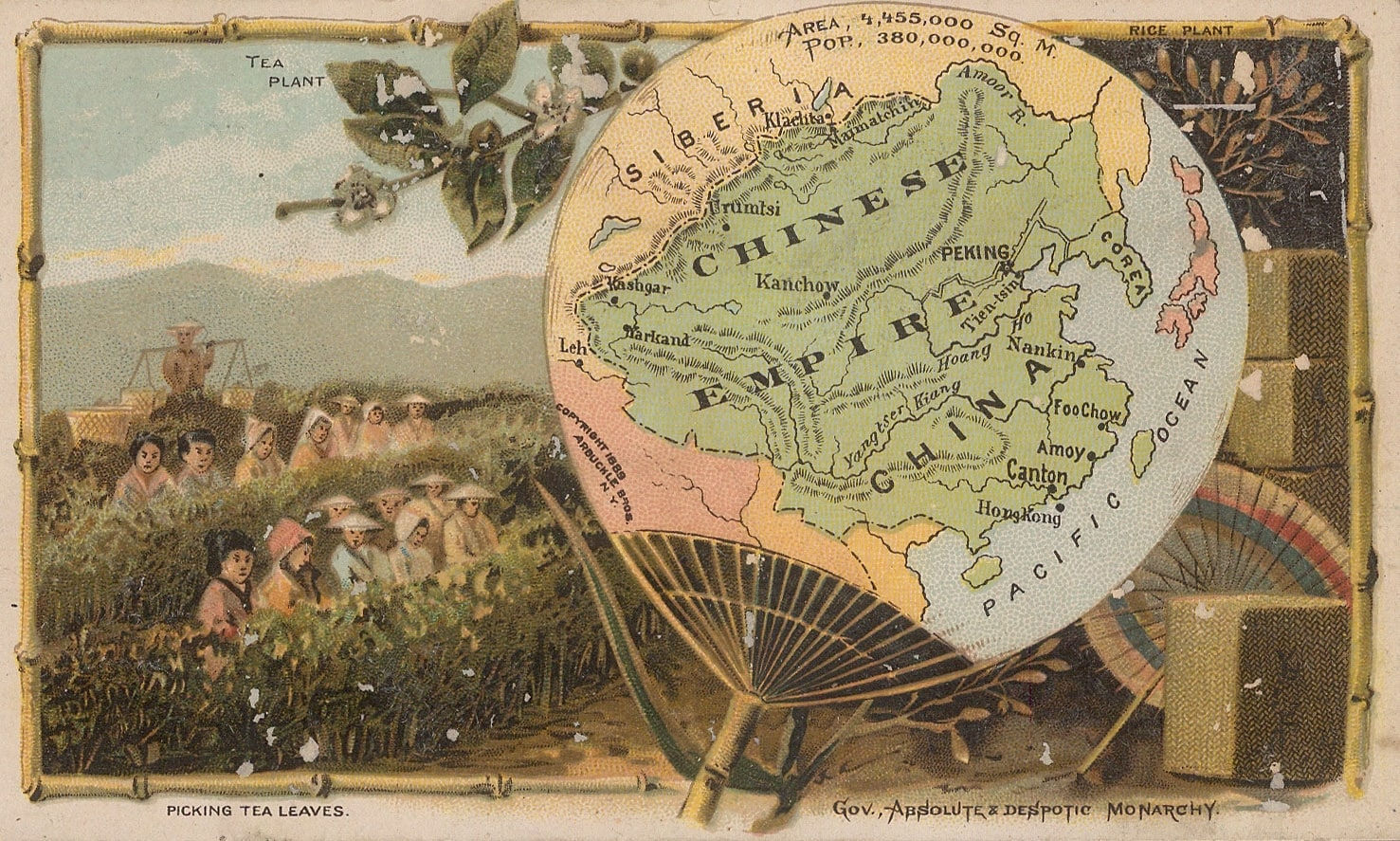 Arbuckle Brothers Company, [Chinese Empire], 1889