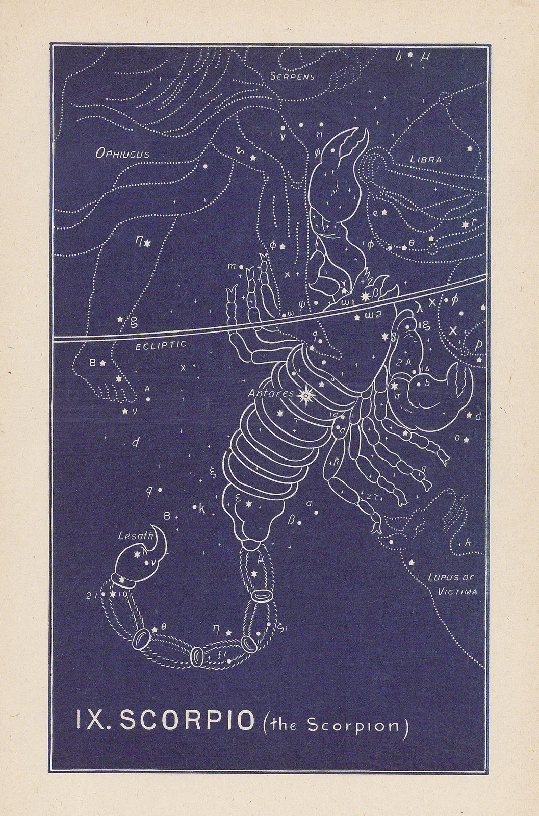 Ethelbert William Bullinger, Scorpio (The Scorpion), 1921