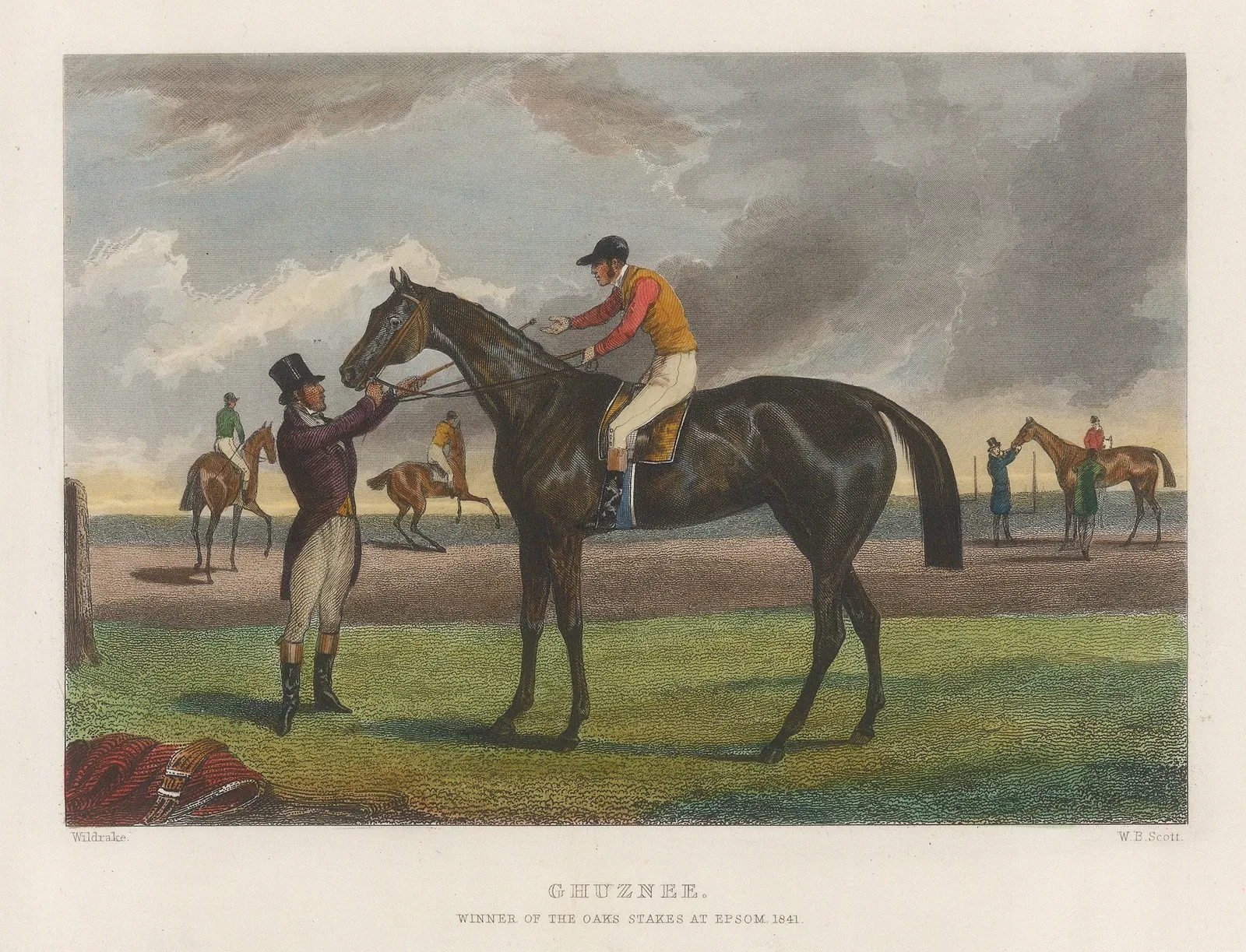 Harry Hall, Horse Racing - Ghuznee, 1850