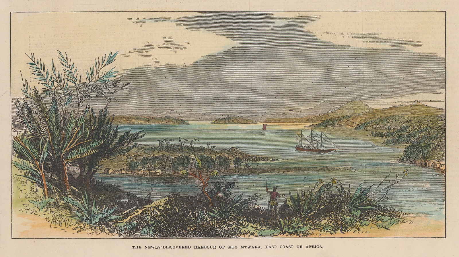 Illustrated London News (ILN), Tanzania - Mto Mawara, 1874