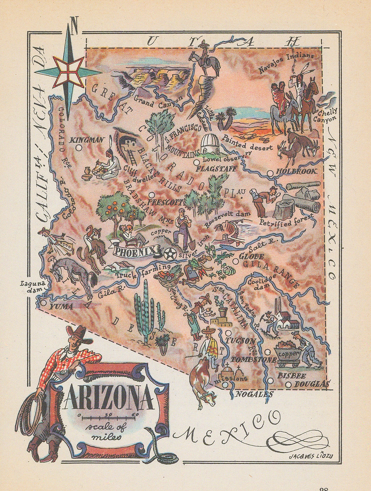 Dore Ogrizek, Arizona, 1946