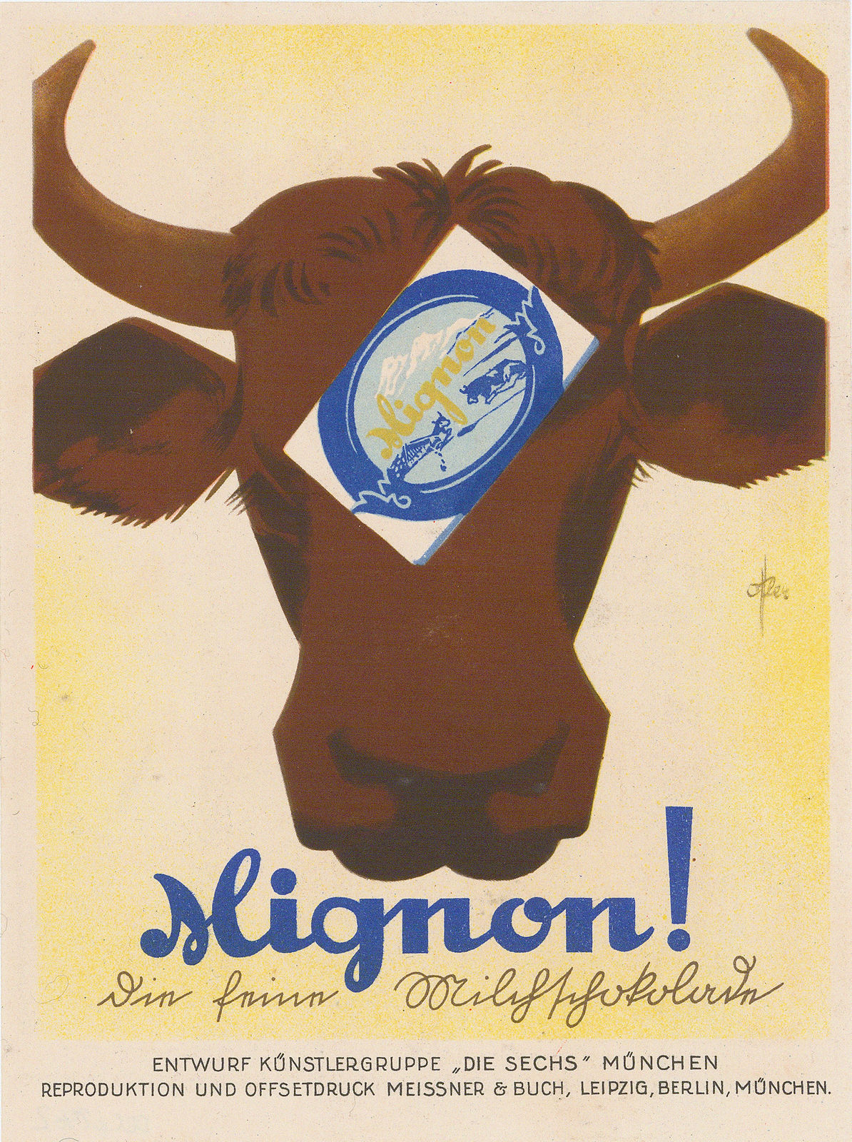 Meissner & Buch, Chocolate - Mignon Schokolade, 1930 c.