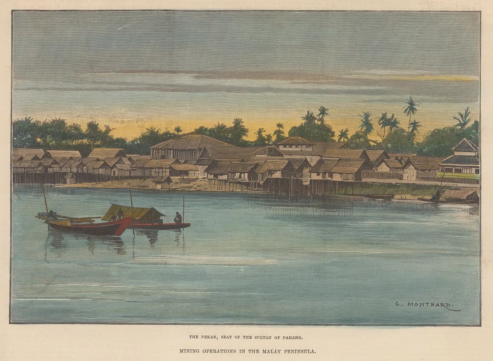 Montbard, Malaysia - Pekan, 1880 c.