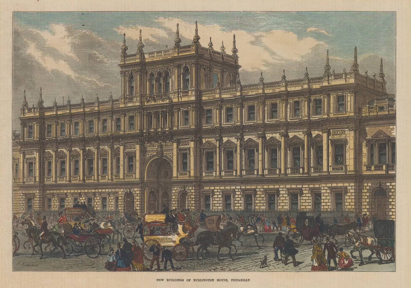 Illustrated London News (ILN), London - Royal Academy, 1858