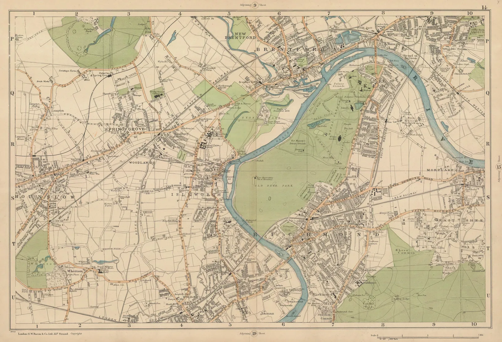George W. Bacon, Richmond, Isleworth, Brentford & Twickenham, 1886