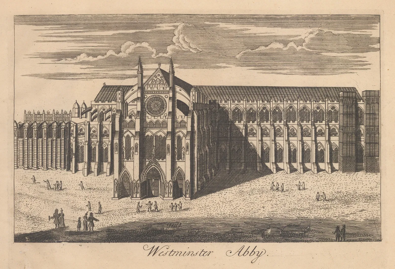 John Stow, London - Westminster Abbey, 1750 c.