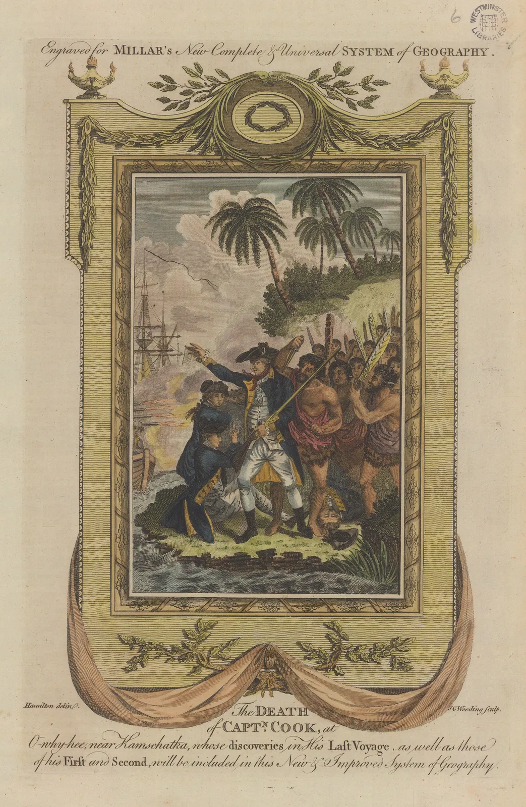 George Henry Millar, Tahiti - Captain Cook, 1782