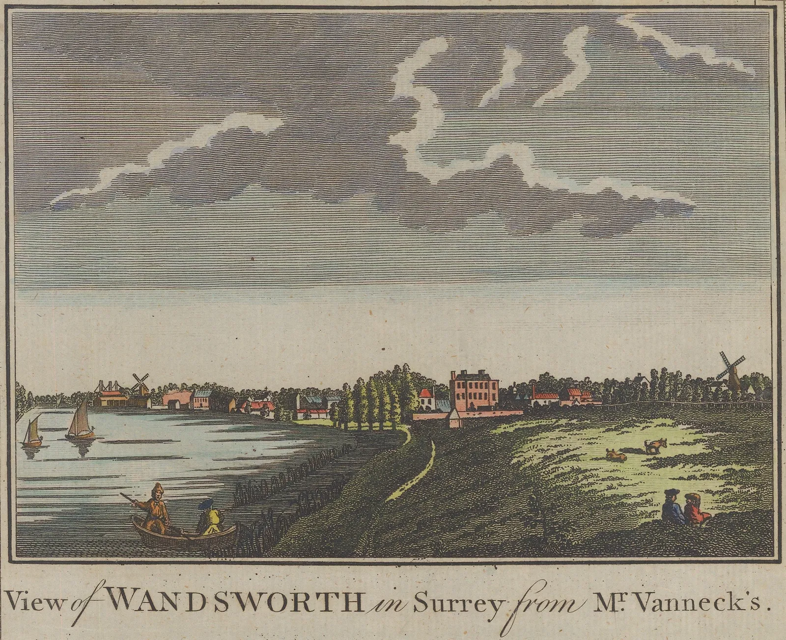 Alexander Hogg, London - Wandsworth, 1780 c.