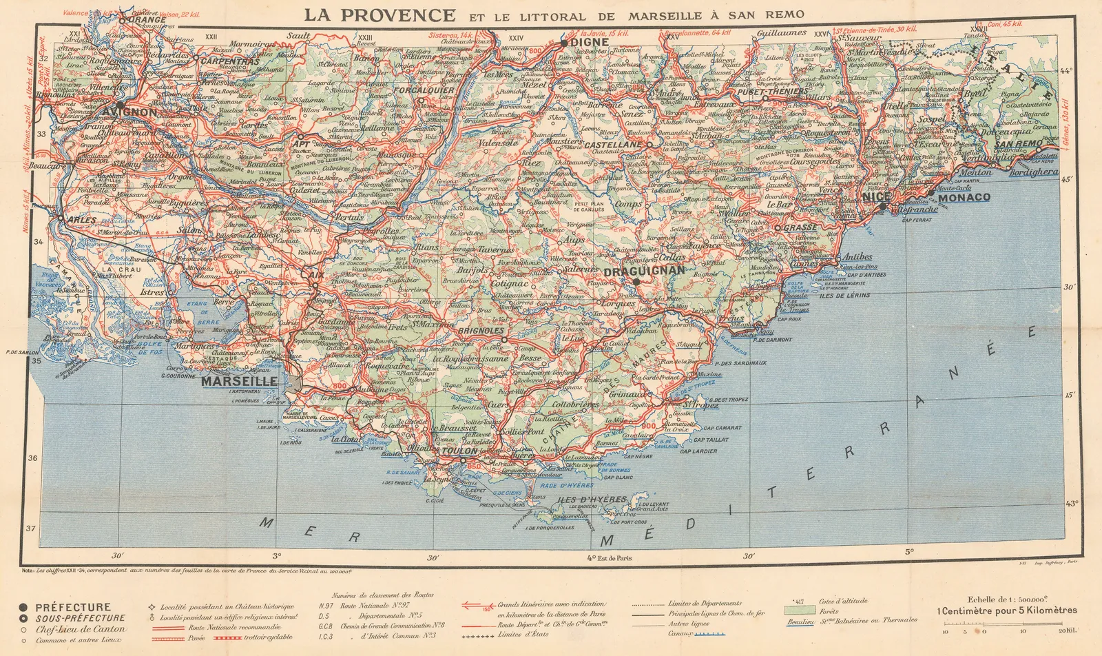 Eugène Dufrenoy, Provence & the Côte d'Azur, 1910 (c.)