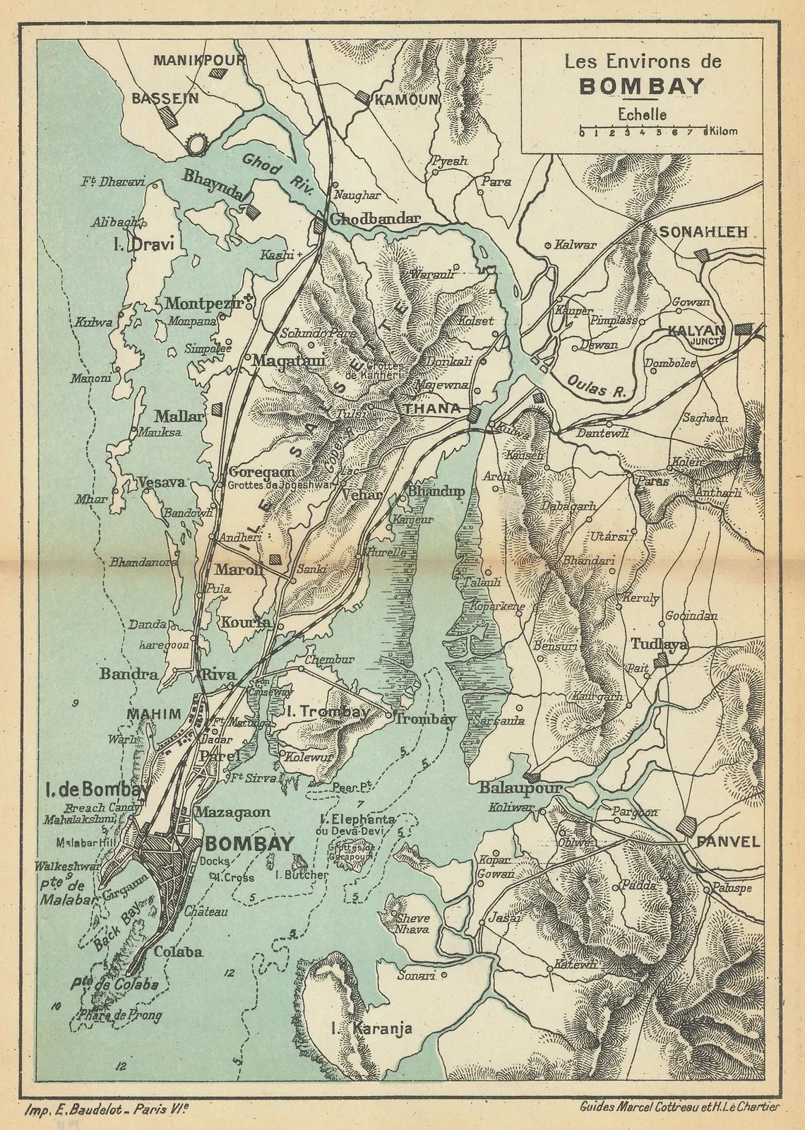 Cottreau & Le Chartier, M & H., Bombay or Mumbai, 1911